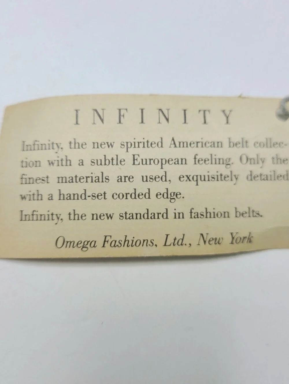 NWT Infinity Brown Green Genuine Leather Wrap Vintage Belt